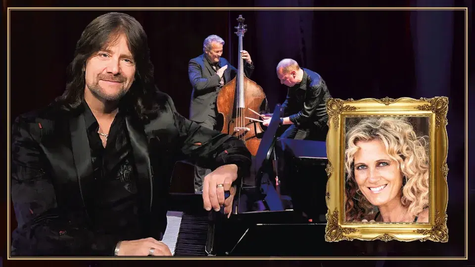 Robert Wells 40 år vid flygeln