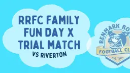 RRFC Family Fun Day X Trial Match