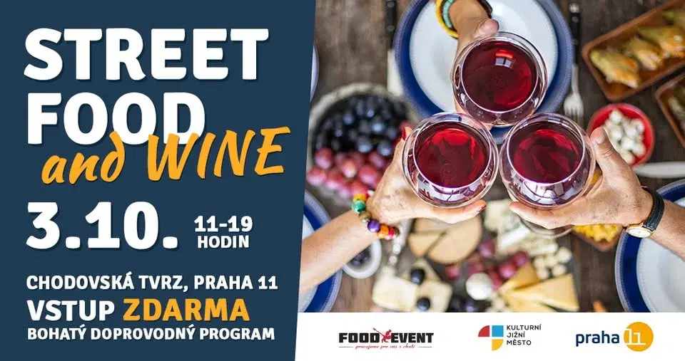STREET FOOD and WINE na Chodovské tvrzi 2026