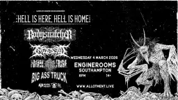 Bodysnatcher + Ingested • EngineRooms, Southampton • 04.03.26