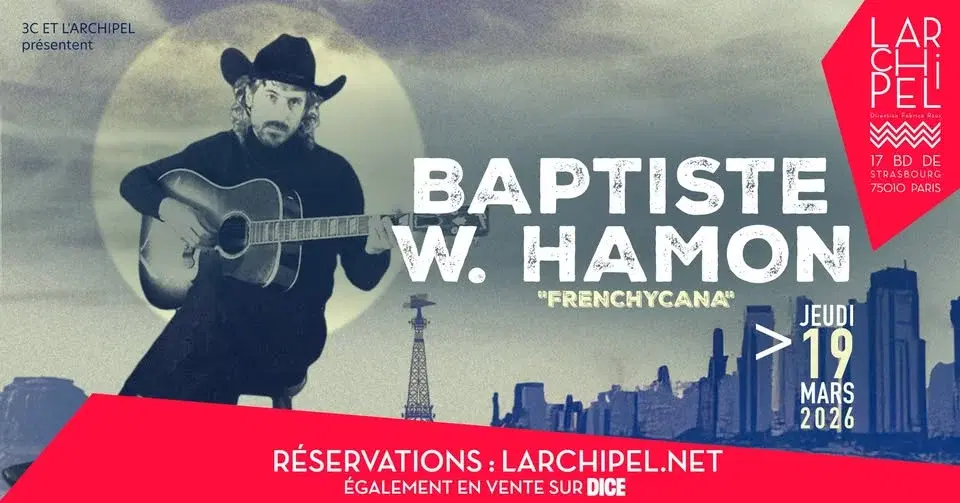 BAPTISTE W.HAMON - 19/03/26 // CONCERT A L'ARCHIPEL, PARIS