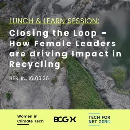 Lunch & Learn Session: Closing the Loop - How Female Leaders are driving Impact in Recycling