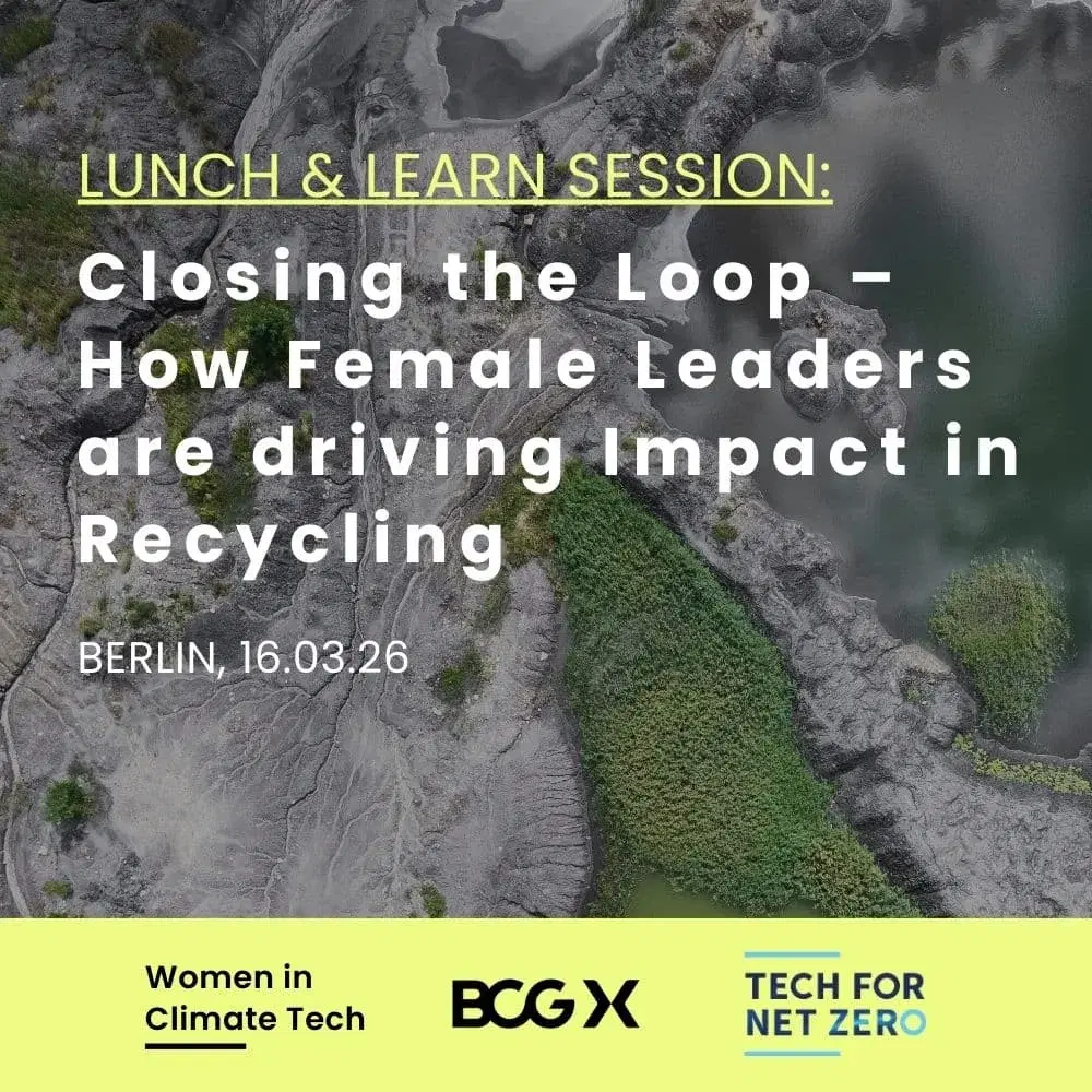 Lunch & Learn Session: Closing the Loop - How Female Leaders are driving Impact in Recycling
