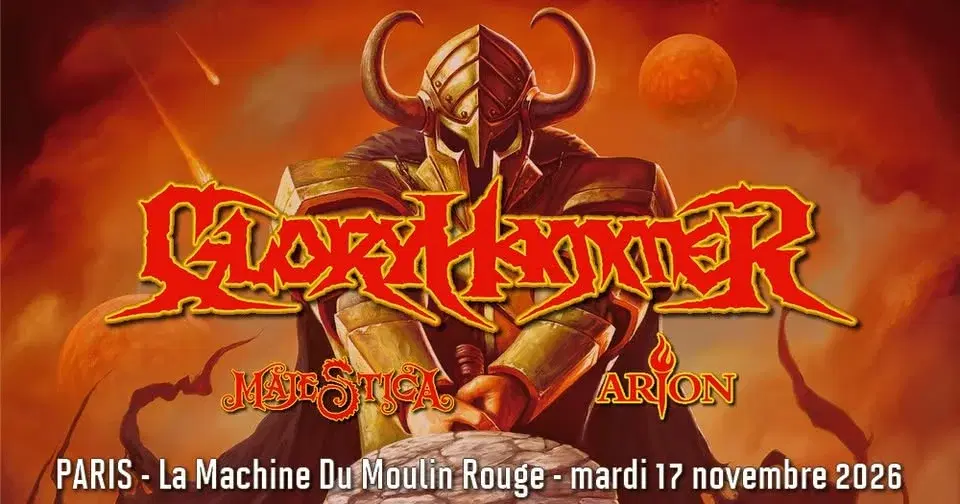Gloryhammer, Majestica, Arion // Paris