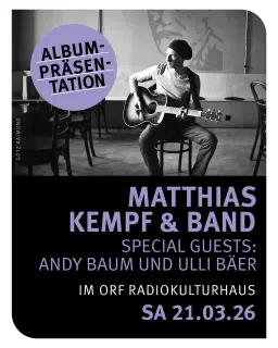 Matthias Kempf & Band - Albumpräsentation „in so ana zeit“