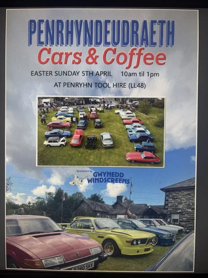 Penrhyndeudraeth Cars and Coffee