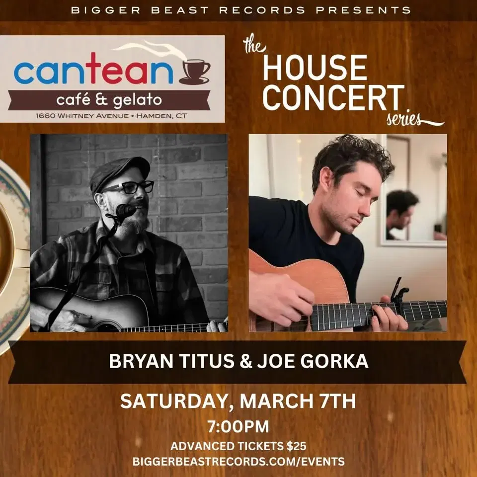 Bryan Titus & Joe Gorka @ Cantean Coffee & Tea