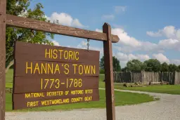 Historic Hanna's Town Opening Day
