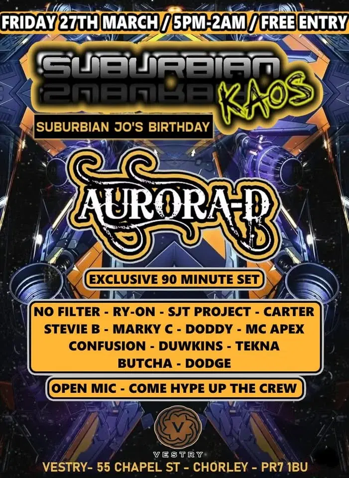 Suburbian Kaos Suburbian Jos Birthday