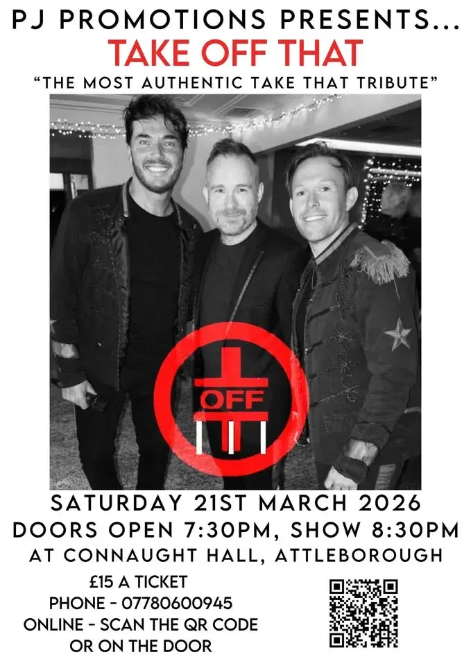 TAKE OFF THAT | Connaught Hall