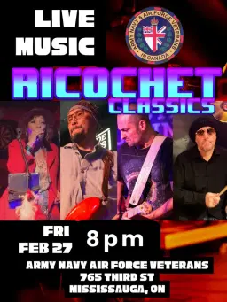 RICOCHET Classics Live Music at ANAF Lakeview Mississauga