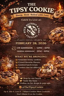 The Tipsy Cookie® at Beer, Bourbon & BBQ Festival