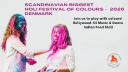 Holi Farvernes Fest / Festival of Colours - 2026