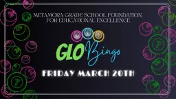 MGS Foundation's Glo Bingo 2026 Fundraiser