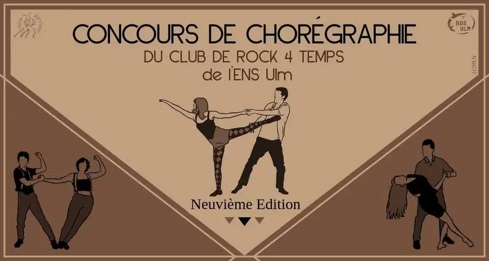 Concours de Chorégraphie du club de Rock 4 temps de l'ENS Ulm, 2026