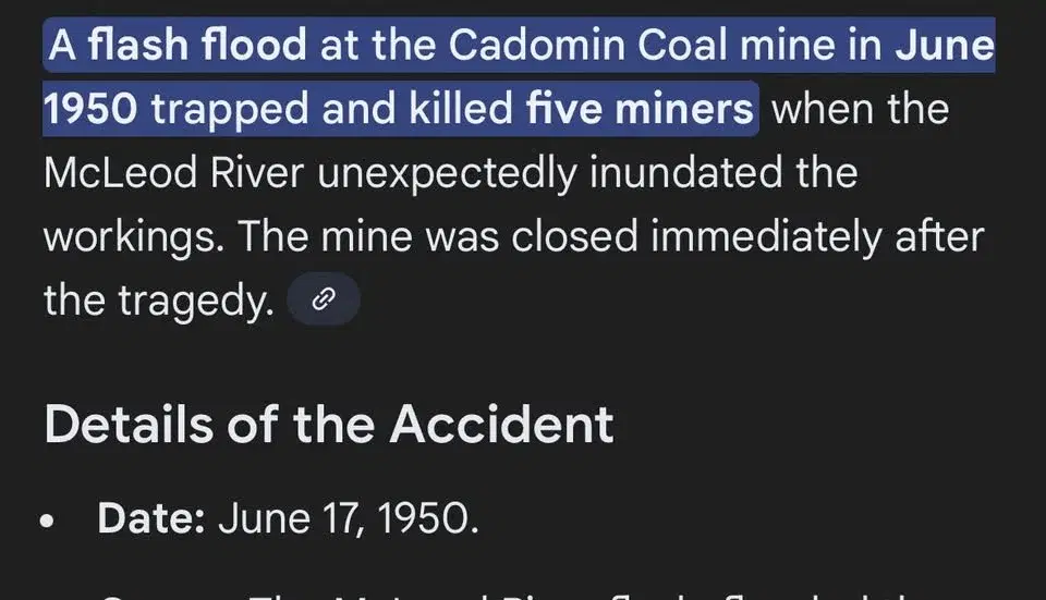 Coal Miners’ Sacrifice HSAR fundraiser