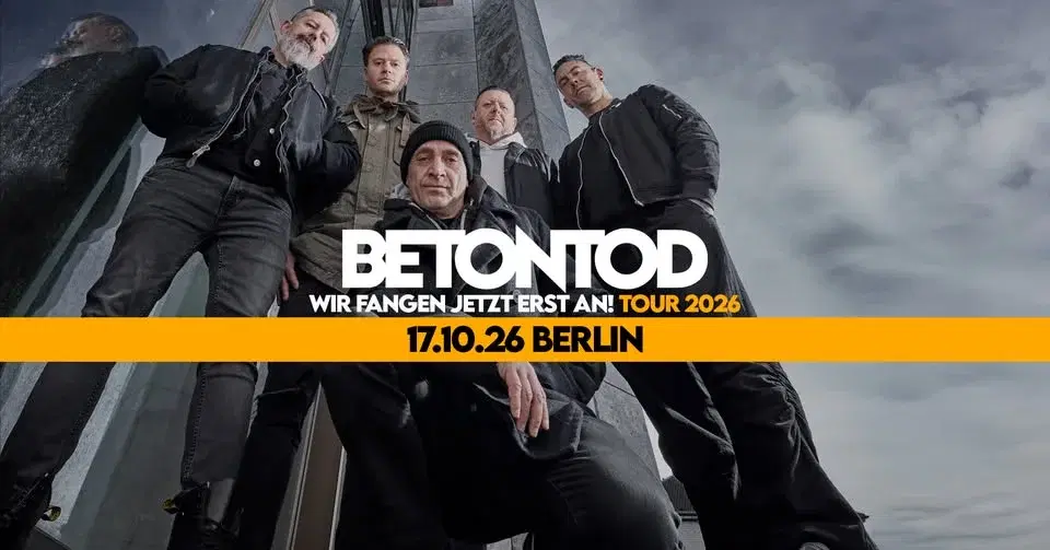 BETONTOD - Berlin, Columbiahalle