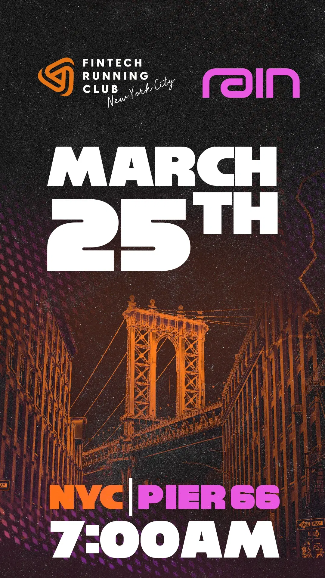 FinTech Running Club ft. Rain