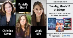 To Be Read: Christina Kovac, Danielle Girard, & Angie Kim