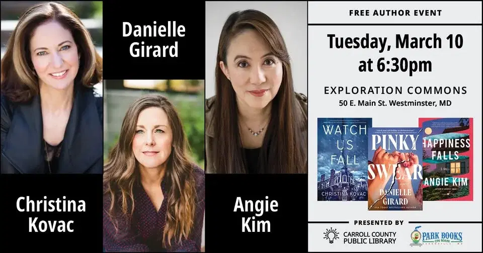 To Be Read: Christina Kovac, Danielle Girard, & Angie Kim