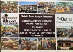 Antique & Vintage Outdoor Market / Store Sale