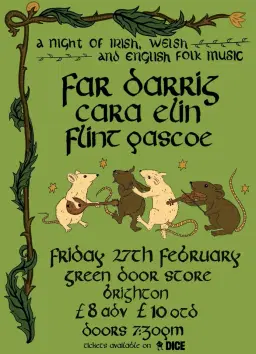 Irish, Welsh and English Folk Night