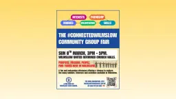 The ConnectedWilmslow Community Group Fair