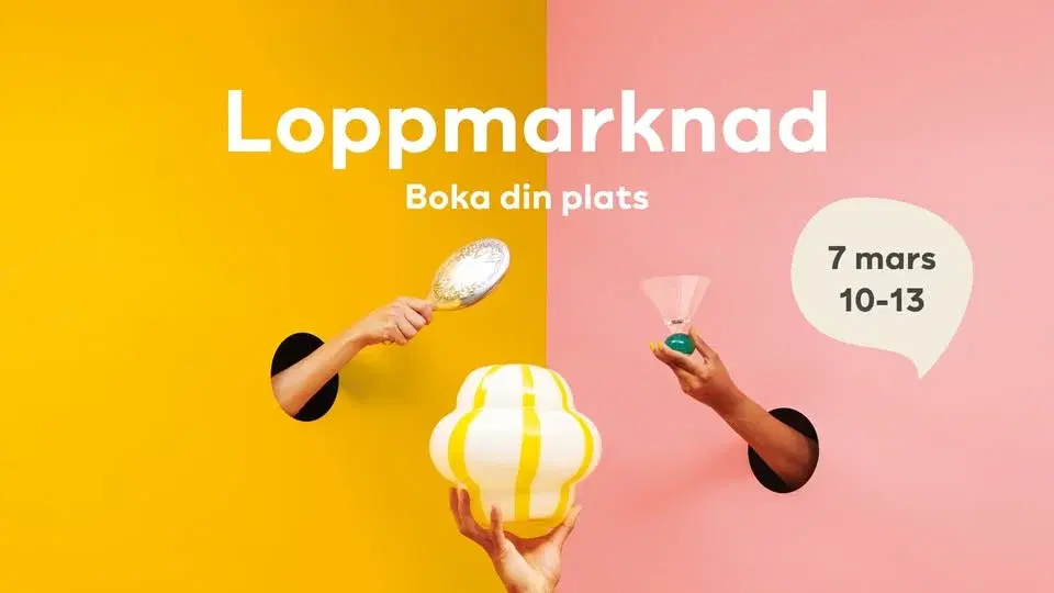 Loppmarknad 7 mars
