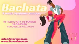 4 week Bachata Beginner course-from Zero