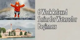 6-Week Relaxed Series for Watercolor Beginners with Leonie Wennekers