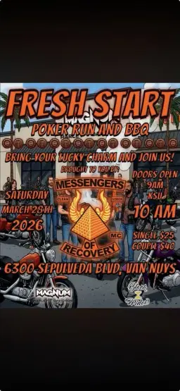 Fresh Start/Messengers of Recovery MC Poker Run Fundraiser