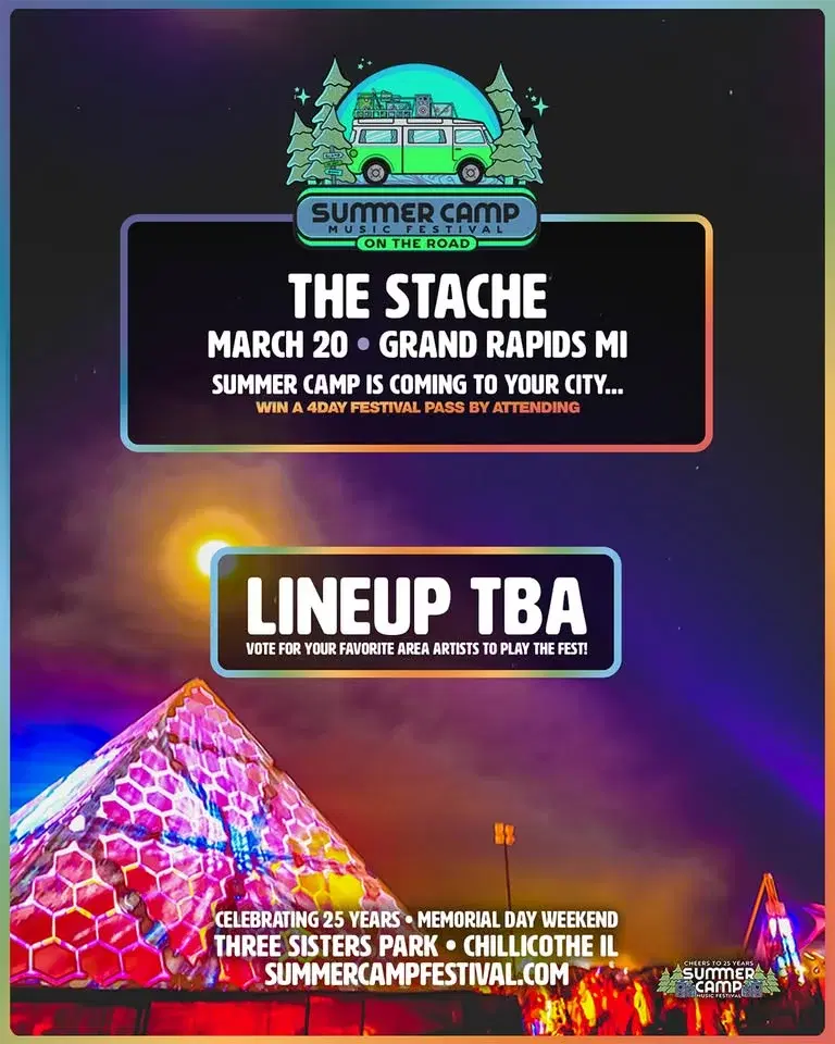 Summer Camp Music Festival Presents: Summer Camp: On The Road Tour at The Stache - Grand Rapids, MI