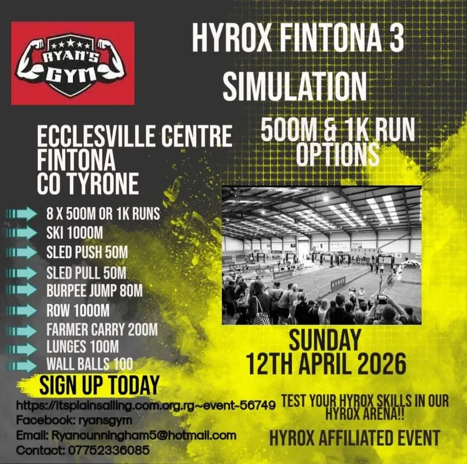 HYROX Fintona 3 (County Tyrone)☆Affiliated Event☆