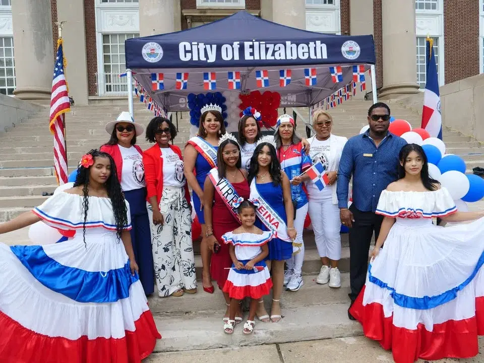 Dominican Flag Raising