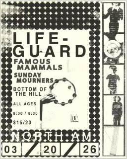 Lifeguard ~ Famous Mammals ~ Sunday Mourners