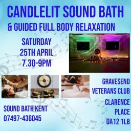 CANDLELIT SOUND BATH & GUIDED FULL BODY RELAXATION