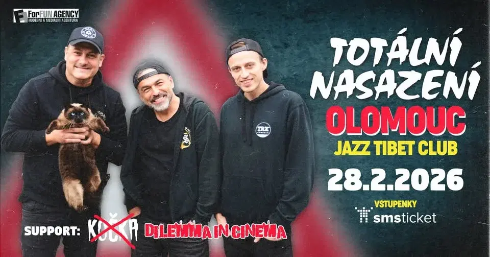 TOTÁLNÍ NASAZENÍ V OLOMOUCI / Jazz Tibet Club
