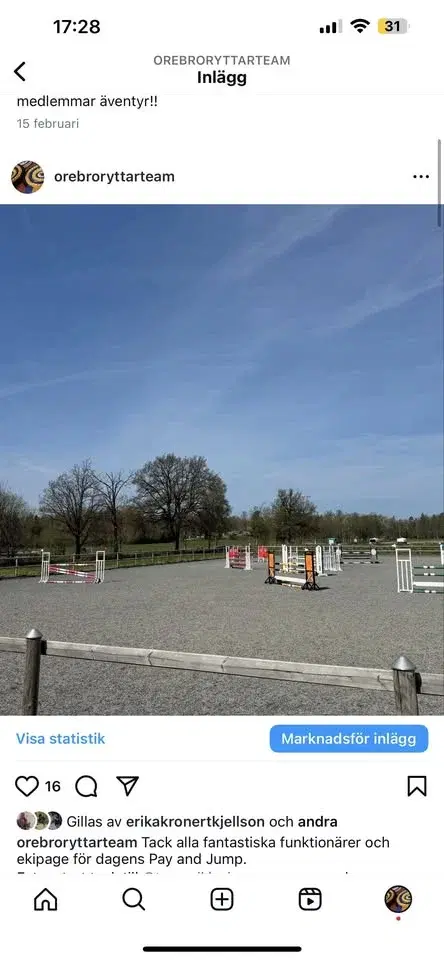 Kvälls- Pay and Jump