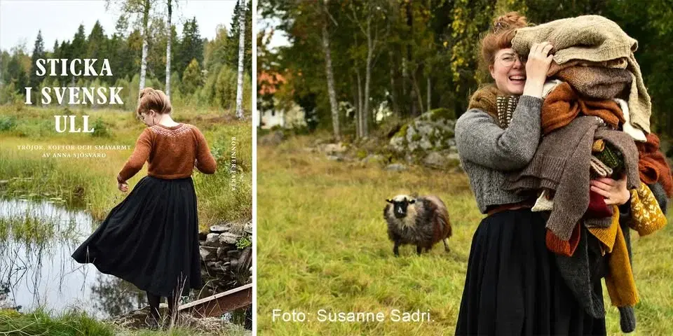 Sticka i svensk ull – föreläsning med Anna Sjösvärd