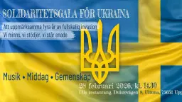 Solidaritetsgala för Ukraina