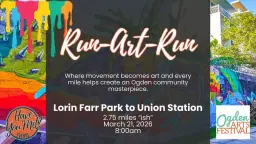 Run-Art-Run for Ogden Arts Festival