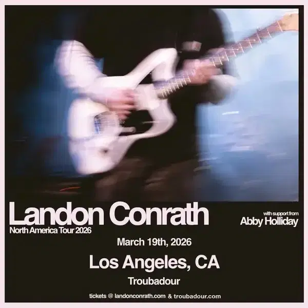 Landon Conrath w/ Abby Holliday at Troubadour