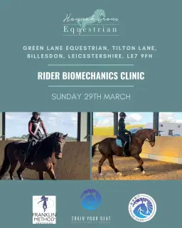Rider Biomechanics Clinic at Green Lane Equestrian
