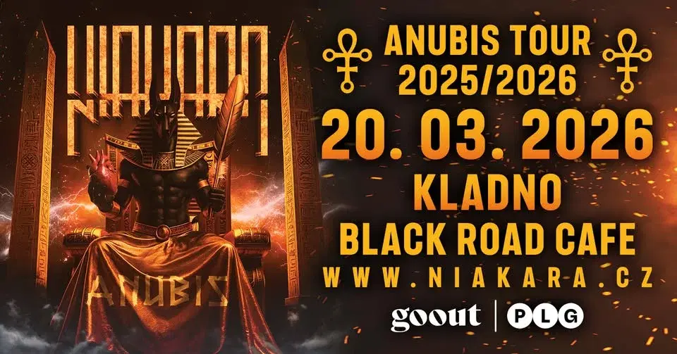 Anubis Tour 2025/2026 - Kladno / Black Road Cafe