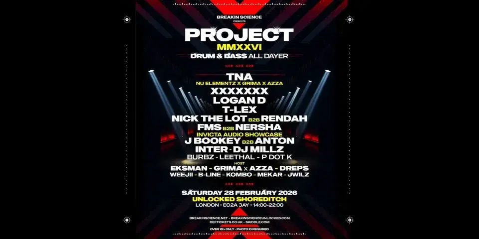 Project MMXXVI - D&B All Dayer | London