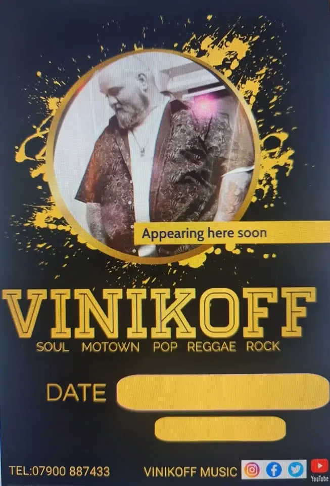 Live music with Vinikoff (Teddy Swims, Country and others)