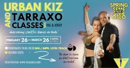 Beginner/ Improver Track | February 2026 -Urban Kiz Course w/ Val Danza & Jossy