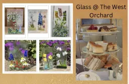 Mothers Day Glass Fusion workshop with Afternoon Tea