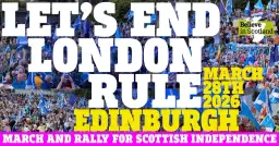 March and Rally for an Independent Scotland - Edinburgh