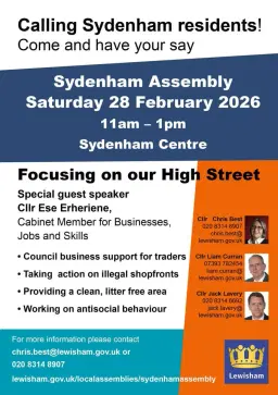 Sydenham Assembly